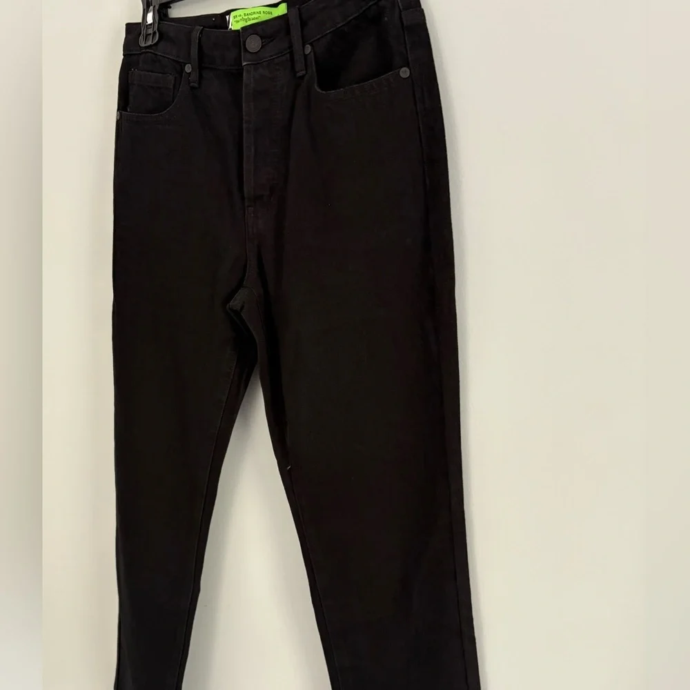 SR vs. Sandrine Rose The Virgin Label
High-Rise Straight Leg Black Jeans Size 27 - Picture 3 of 12
